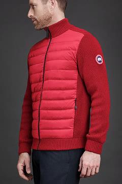 Chamarras Canada Goose Hombre Mexico - HyBridge Prendas De Punto Rojos ON1624730